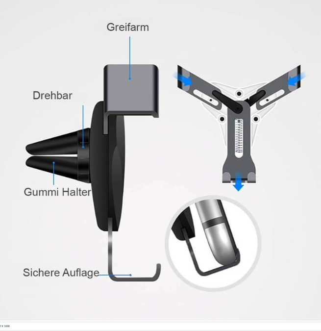 Suport auto universal Gravity pentru..