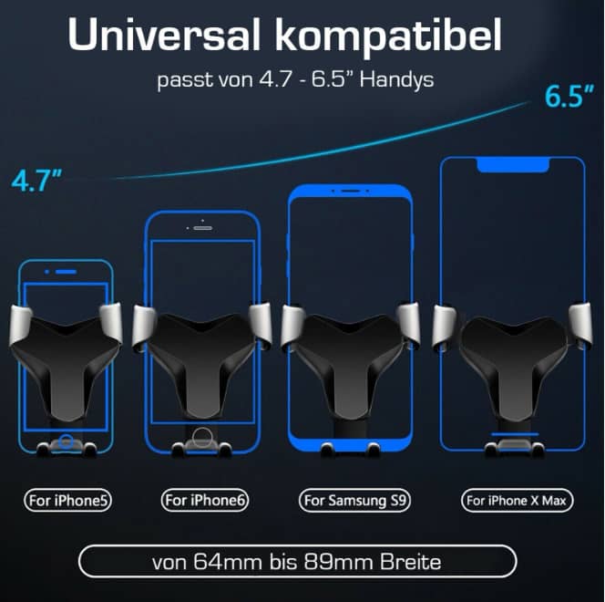 Suport auto universal Gravity pentru..