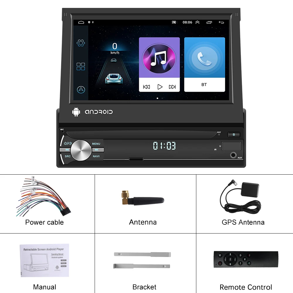 Navigatie AUTONAV GPS Universala 1-DIN..