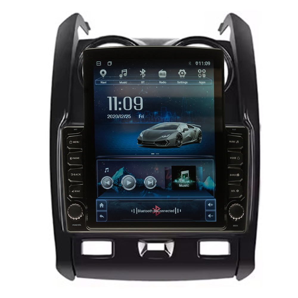 Navigatie AUTONAV ECO Android GPS Dedicata Dacia Duster 2015-2020, Model XPERT Memorie 16GB Stocare, 1GB DDR3 RAM, Display Vertical Stil Tesla 10″ Full-Touch, WiFi, 2 x USB, Bluetooth, Quad-Core 4 * 1.3GHz, 4 * 50W Audio