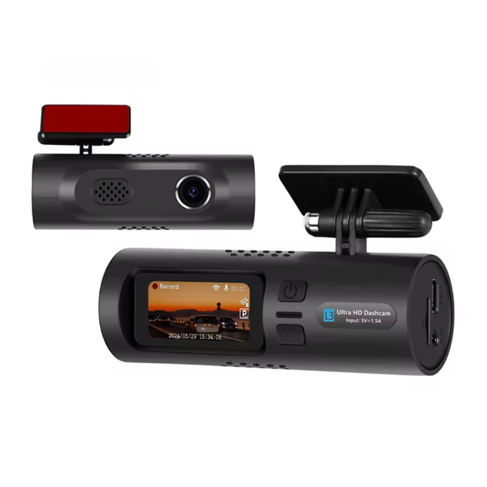 Cameră auto Dash Cam 1.5” 2K HD WIFI Înregistrare în buclă G-Sensor Monitor parcare Recorder DVR auto