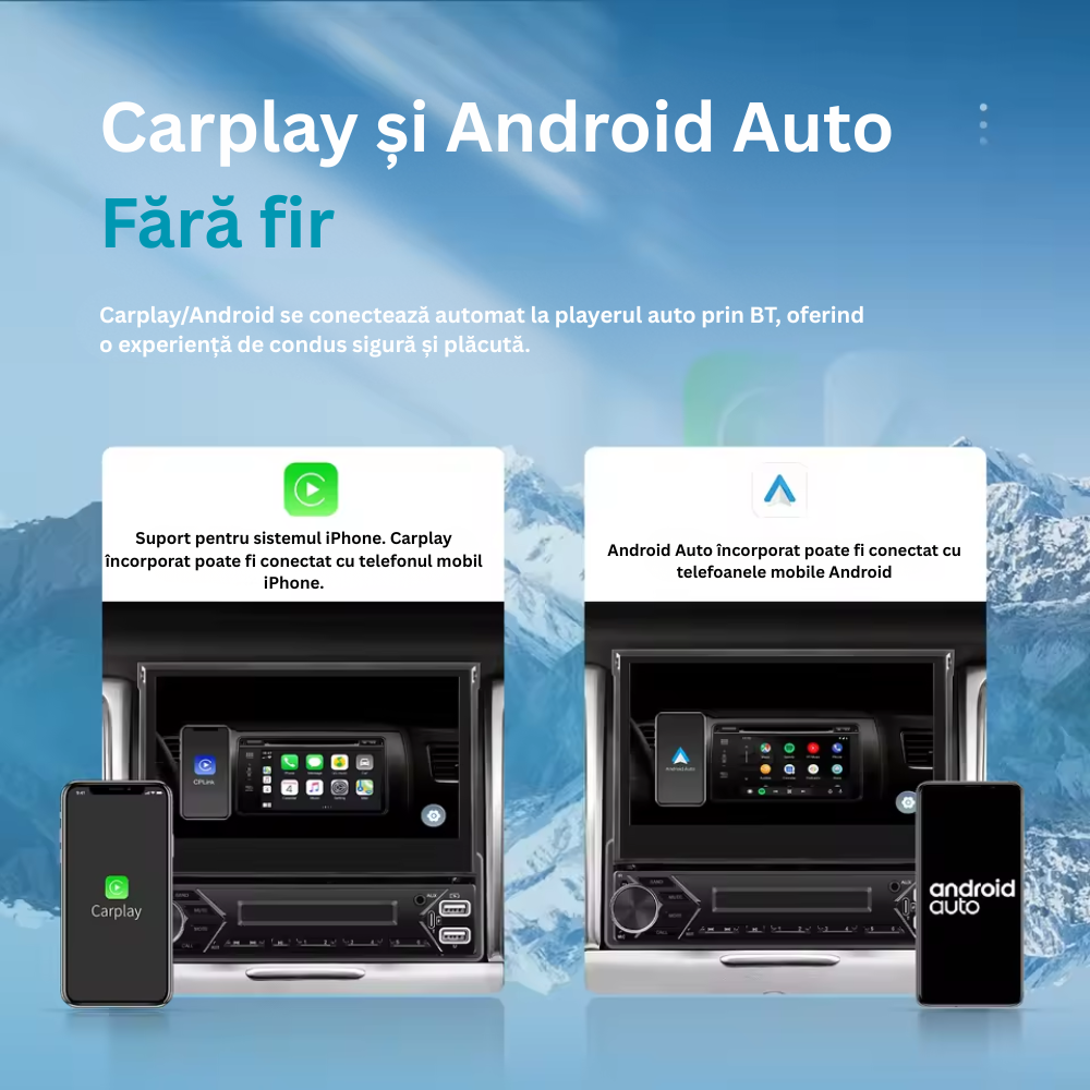 Navigatie AUTONAV GPS Universala 1-DIN..