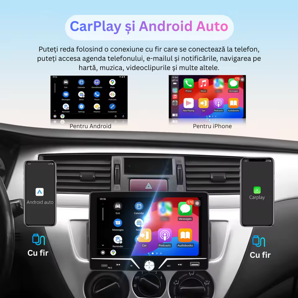 Navigatie MP5, Display 7″ Full-Touch,..