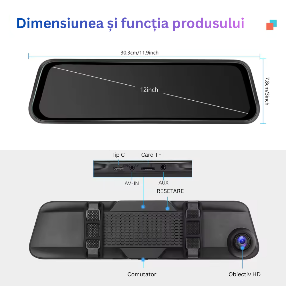 DVR portabil cu ecran wireless..