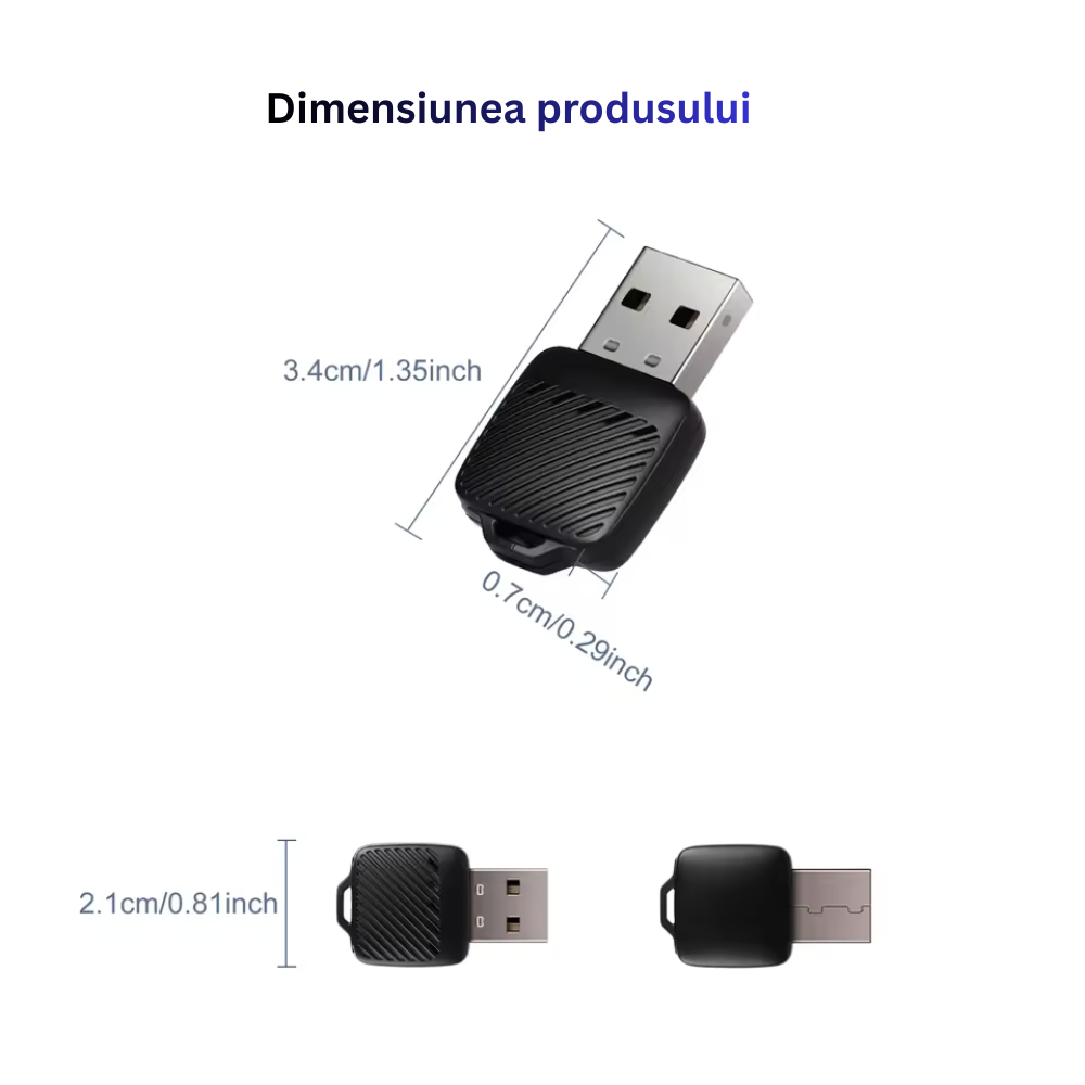 Adaptor Wireless Carplay si Android..