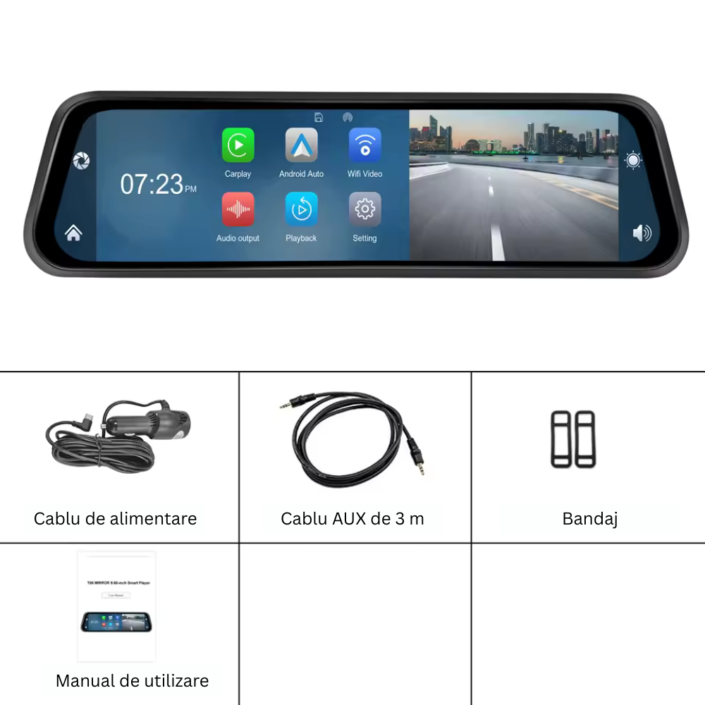 DVR portabil cu ecran wireless..
