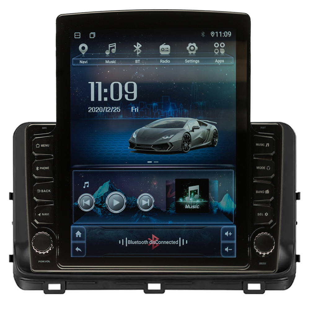 Navigatie AUTONAV ECO Android GPS Dedicata Kia Ceed 2018-2020, Model XPERT Memorie 16GB Stocare, 1GB DDR3 RAM, Display Vertical Stil Tesla 10″ Full-Touch, WiFi, 2 x USB, Bluetooth, Quad-Core 4 * 1.3GHz, 4 * 50W Audio