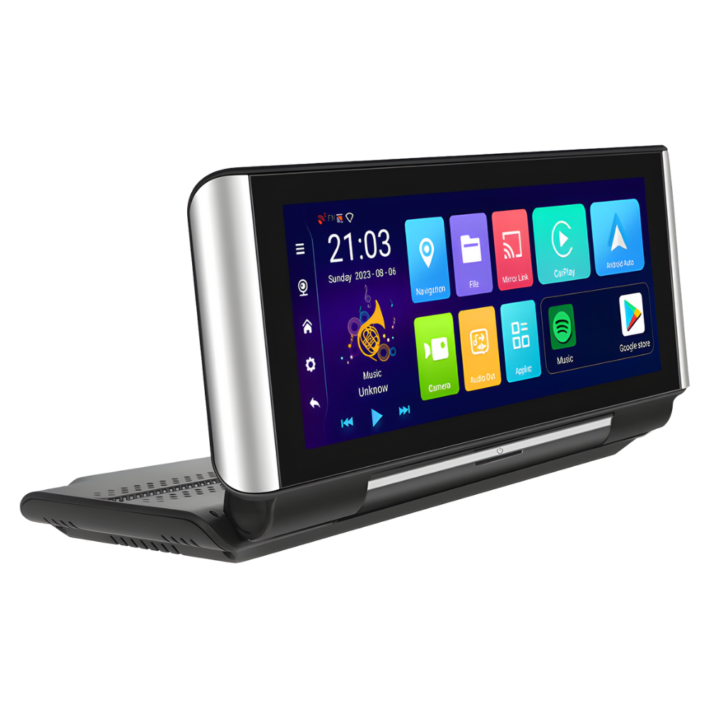 Navigatie Universala Portabila Android, Display 6.86″ Full-Touch, CPU Octa-Core, Memorie 32GB Stocare, 2GB RAM, GPS, Carplay, WiFi, Bluetooth