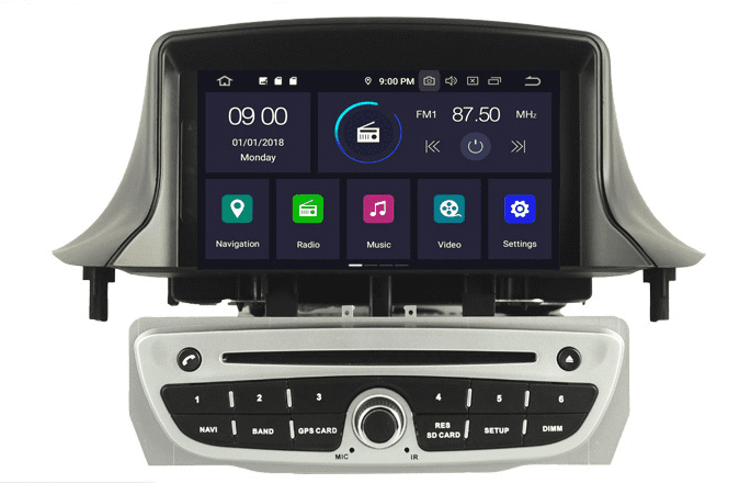Navigatie AUTONAV Android GPS cu DVD Player Dedicata Renault Megane 3 2008-2016 si Fluence 2009-2015, 64GB Stocare, 4GB DDR3 RAM, Display 7″ Full-Touch , WiFi, 2 x USB, Bluetooth, 4G, Octa-Core 8 x 1.8GHz, 4 x 50W Audio