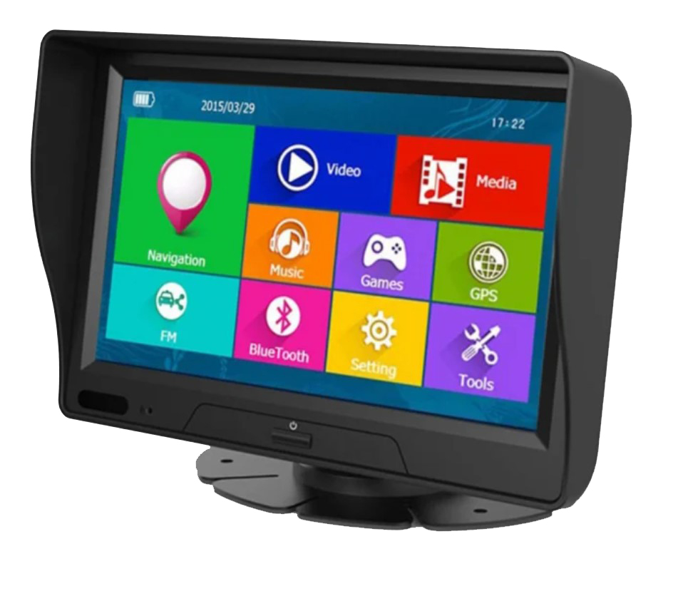 Navigatie Portabila Universala GPS Camioane & Auto, Android, Camera DVR, Display 9″ Full-Touch, IGO Primo, Harti Europa Preinstalate, Acumulator 2500mAh, 1GB RAM, 16GB Stocare