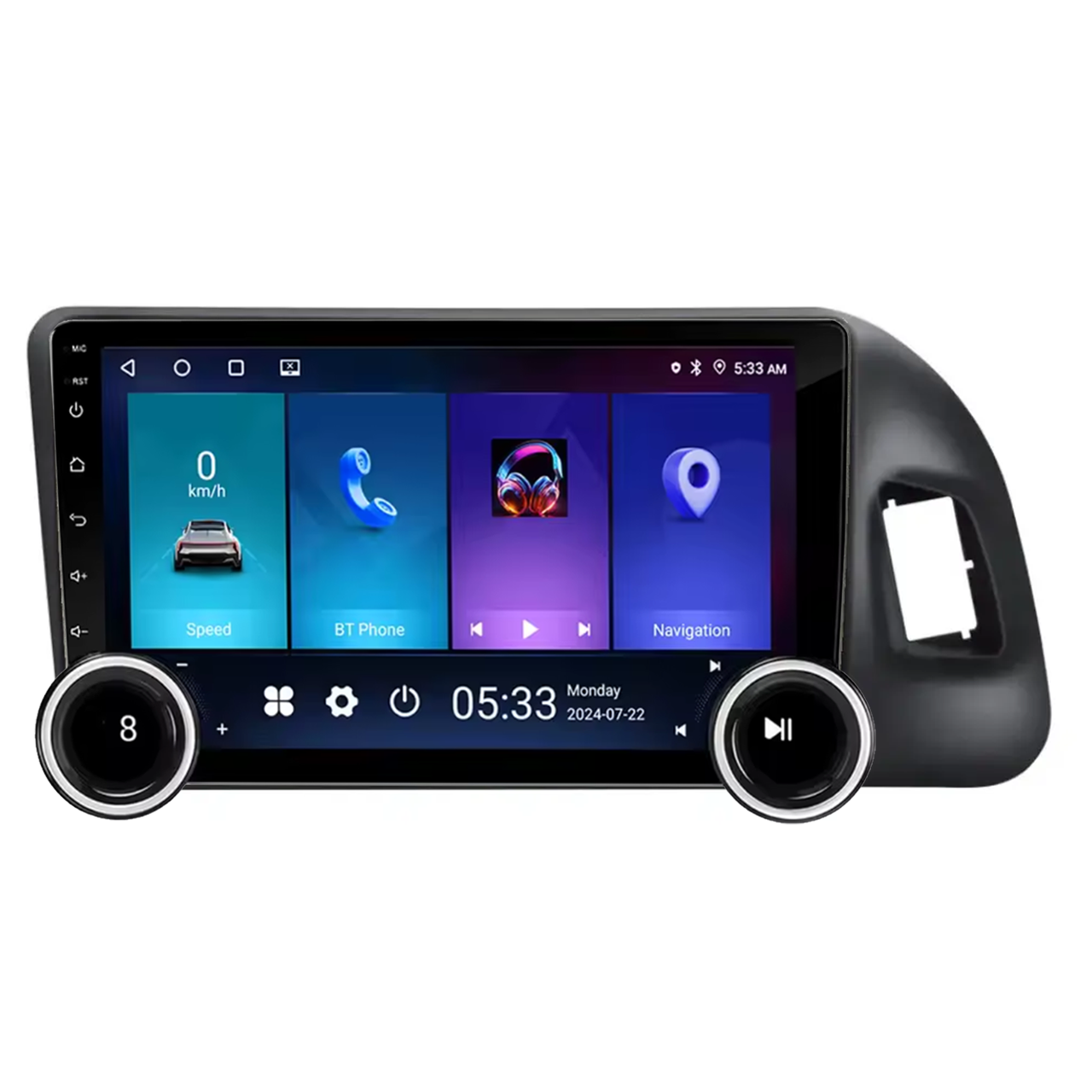 Navigatie AUTONAV Android GPS Dedicata Audi Q5 2005-2017, Model Elite, Memorie 128GB Stocare, 6GB DDR3 RAM, Display 10″ Full-Touch, WiFi, 2 x USB, Bluetooth, 4G, Octa-Core 8 * 2.0GHz, 4 * 50W Audio