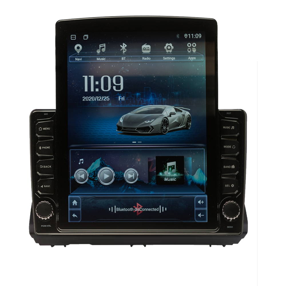 Navigatie AUTONAV Android GPS Dedicata Dacia Logan, Sandero, Stepway 2020-2026, Model XPERT, Memorie 64GB Stocare, 4GB DDR3 RAM, Display Vertical Stil Tesla 10″ Full-Touch, WiFi, 2 x USB, Bluetooth, 4G, Octa-Core 8 * 2.0GHz, 4 * 50W Audio