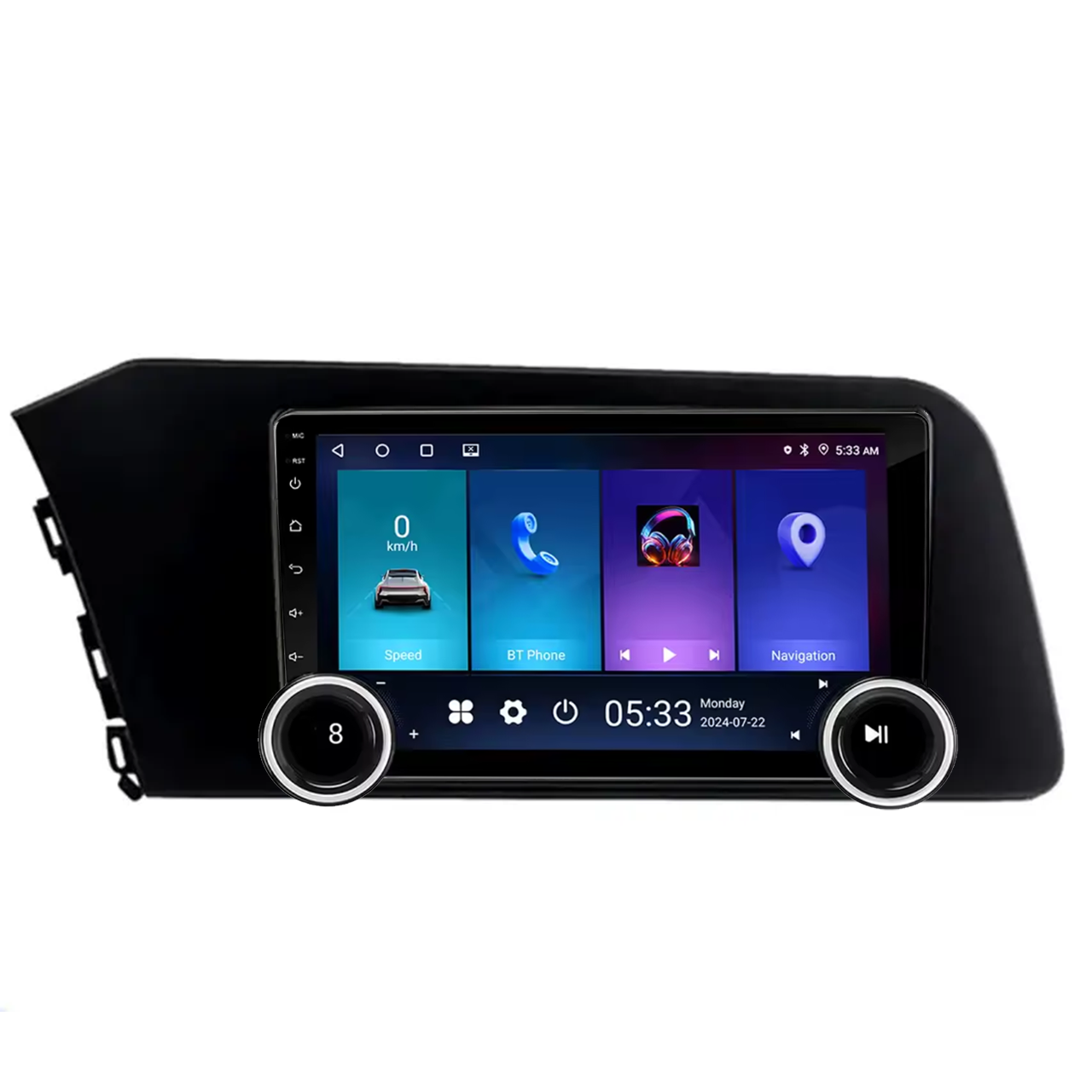 Navigatie AUTONAV Android GPS Dedicata Hyundai Elantra 2020-2024, Model Elite, Memorie 64GB Stocare, 2GB DDR3 RAM, Display 10″ Full-Touch, WiFi, 2 x USB, Bluetooth, Quad-Core 4 * 1.3GHz, 4 * 50W Audio (Copy)