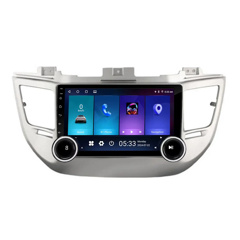 Navigatie AUTONAV Android GPS Dedicata Hyundai Tucson 2015-2019, Model Elite, Memorie 64GB Stocare, 4GB DDR3 RAM, Display 10″ Full-Touch, WiFi, 2 x USB, Bluetooth, 4G, Octa-Core 8 * 2.0GHz, 4 * 50W Audio
