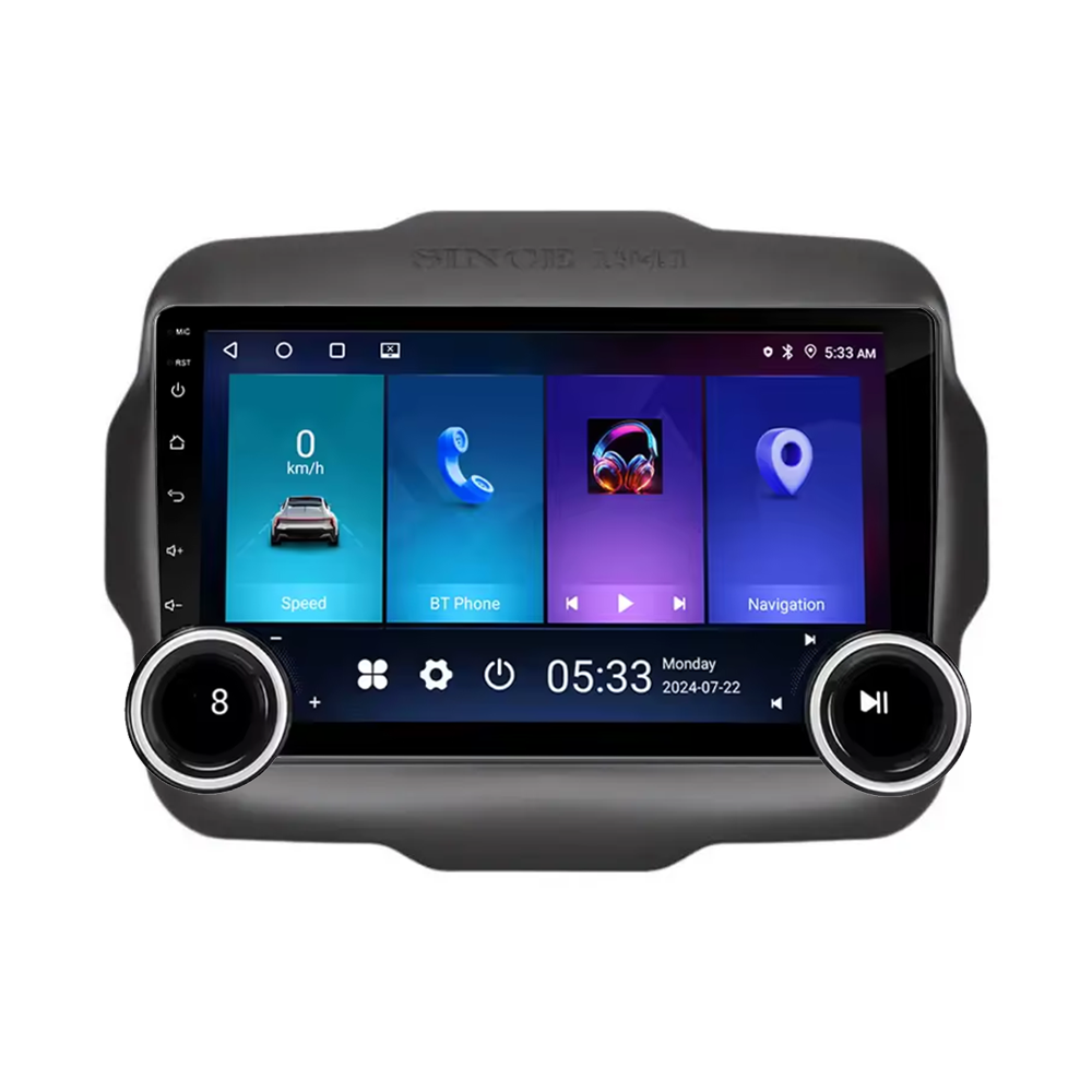 Navigatie AUTONAV Android GPS Dedicata Jeep Renegade 2016-2020, Model Elite, Memorie 256GB Stocare, 12GB DDR3 RAM, Display 10″ Full-Touch, WiFi, 2 x USB, Bluetooth, 4G, Octa-Core 8 * 2.0GHz, 4 * 50W Audio