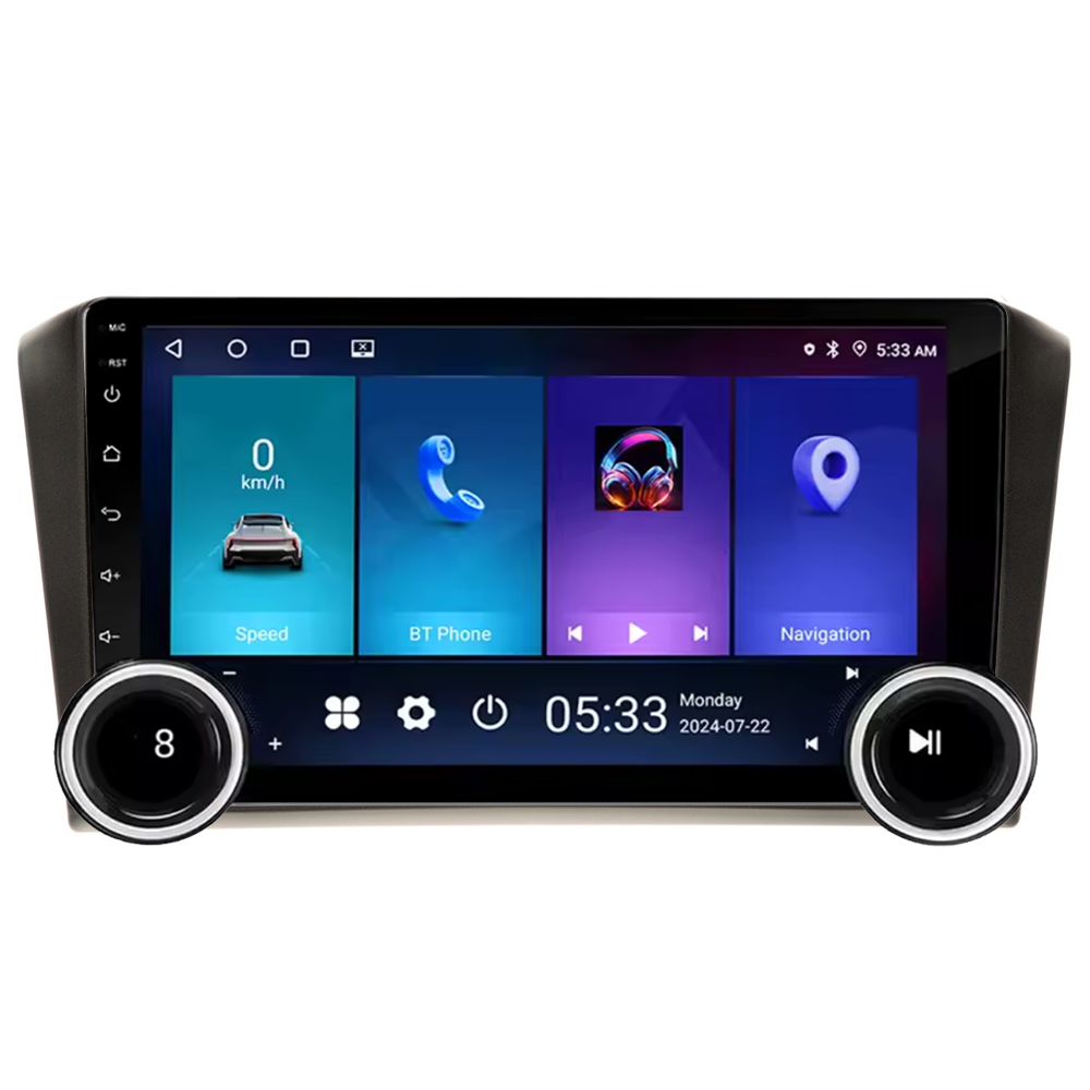 Navigatie AUTONAV Android GPS Dedicata Mazda 3 2003-2009, Model Elite, Memorie 128GB Stocare, 6GB DDR3 RAM, Display 10″ Full-Touch, WiFi, 2 x USB, Bluetooth, 4G, Octa-Core 8 * 2.0GHz, 4 * 50W Audio