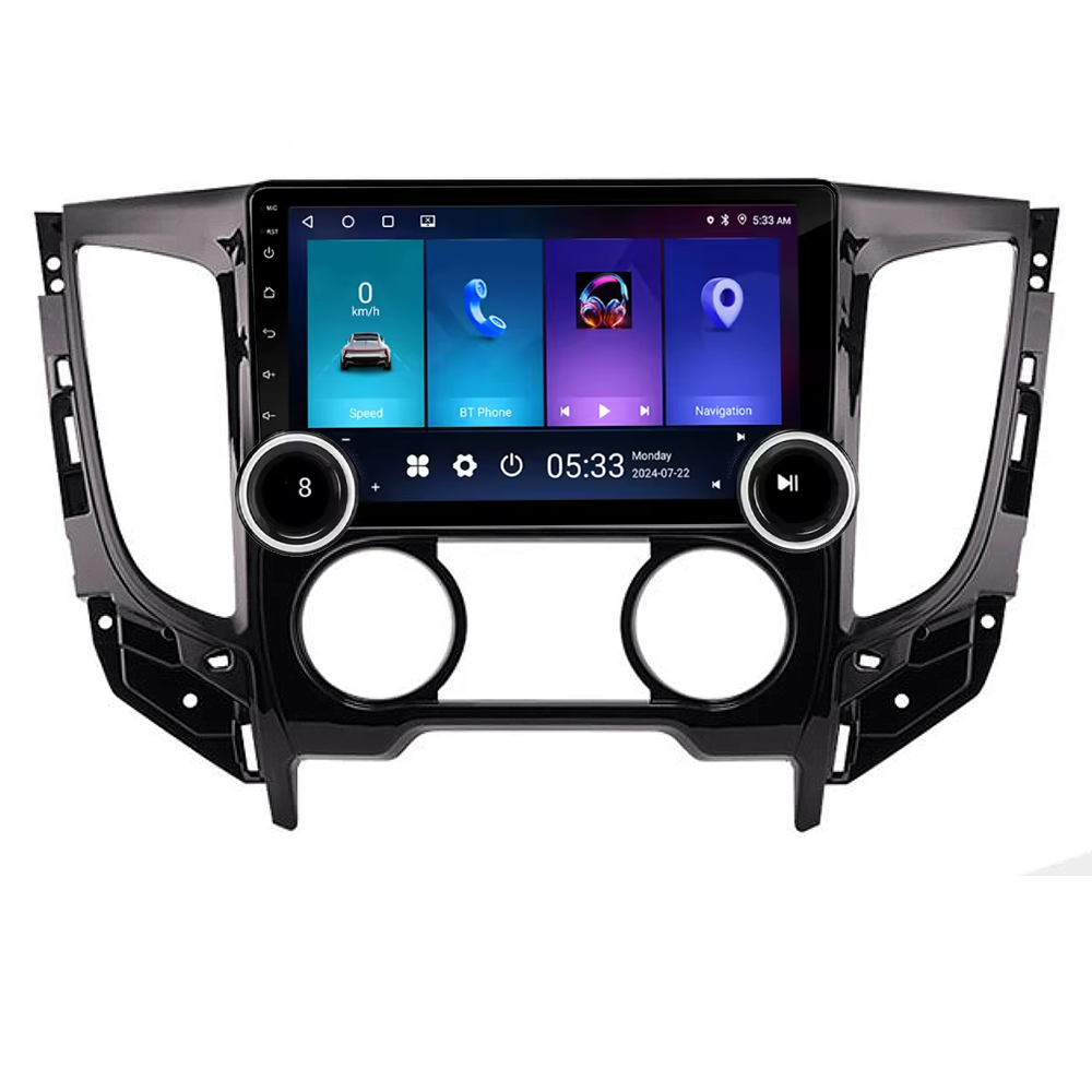 Navigatie AUTONAV Android GPS Dedicata Mitsubishi L200 2015-2019, Model Elite, Memorie 128GB Stocare, 6GB DDR3 RAM, Display 10″ Full-Touch, WiFi, 2 x USB, Bluetooth, 4G, Octa-Core 8 * 2.0GHz, 4 * 50W Audio