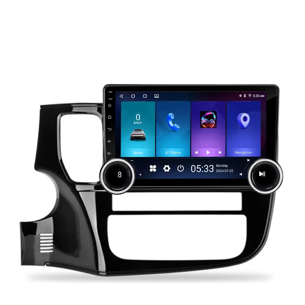 Navigatie AUTONAV Android GPS Dedicata Mitsubishi Outlander 2012-2018, Model Elite, Memorie 128GB Stocare, 6GB DDR3 RAM, Display 10″ Full-Touch, WiFi, 2 x USB, Bluetooth, 4G, Octa-Core 8 * 2.0GHz, 4 * 50W Audio
