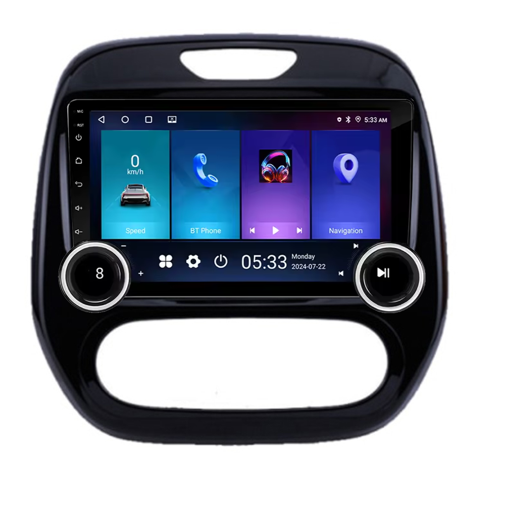 Navigatie AUTONAV Android GPS Dedicata Renault Kaptur 2016-2019 AC Manual, Model Elite, Memorie 256GB Stocare, 12GB DDR3 RAM, Display 10″ Full-Touch, WiFi, 2 x USB, Bluetooth, 4G, Octa-Core 8 * 2.0GHz, 4 * 50W Audio
