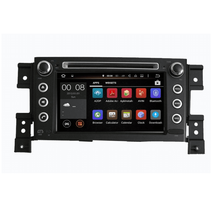 Navigatie AUTONAV Android GPS Dedicata Suzuki Grand Vitara 2005-2013 cu DVD-Player, 64GB Stocare, 2GB DDR3 RAM, Display 7″, WiFi, 2 x USB, Bluetooth, Quad-Core 4 * 1.8GHz, 4 * 50W Audio
