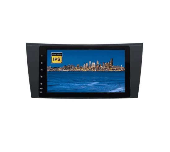 Navigatie AUTONAV ECO Android GPS Dedicata Mercedes Clasa E CLS W211 2002-2010, Model Classic, Memorie 16GB Stocare, 1GB DDR3 RAM, Display 8″ Full-Touch, WiFi, 2 x USB, Bluetooth, CPU Quad-Core 4 * 1.3GHz, 4 * 50W Audio, Intrare Subwoofer, Amplificator
