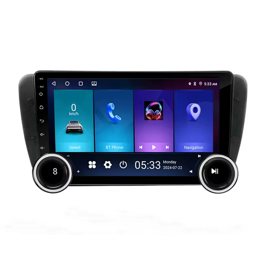 Navigatie AUTONAV Android GPS Dedicata Seat Ibiza 2008-2015, Model Elite, Memorie 128GB Stocare, 6GB DDR3 RAM, Display 10″ Full-Touch, WiFi, 2 x USB, Bluetooth, 4G, Octa-Core 8 * 2.0GHz, 4 * 50W Audio