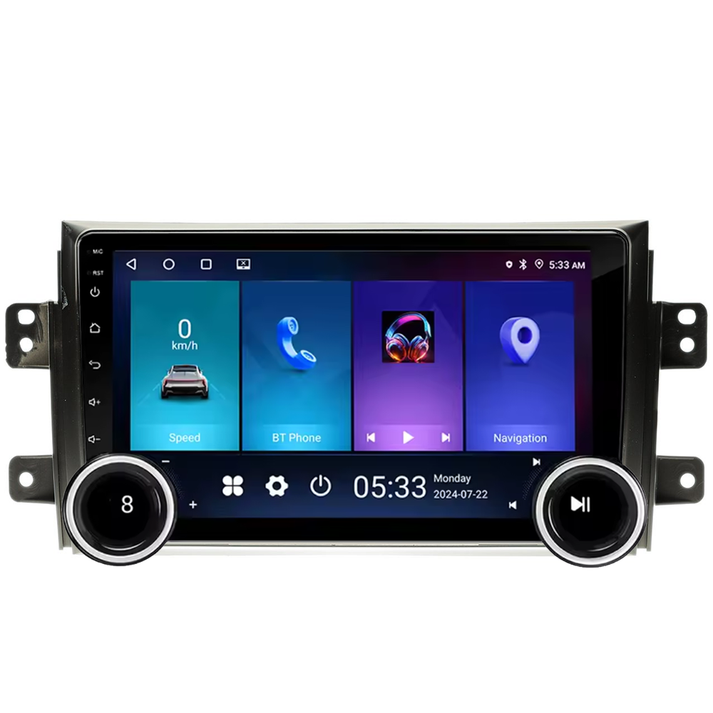 Navigatie AUTONAV Android GPS Dedicata Suzuki SX4 2006-2014, Model Elite, Memorie 256GB Stocare, 12GB DDR3 RAM, Display 10″ Full-Touch, WiFi, 2 x USB, Bluetooth, 4G, Octa-Core 8 * 2.0GHz, 4 * 50W Audio