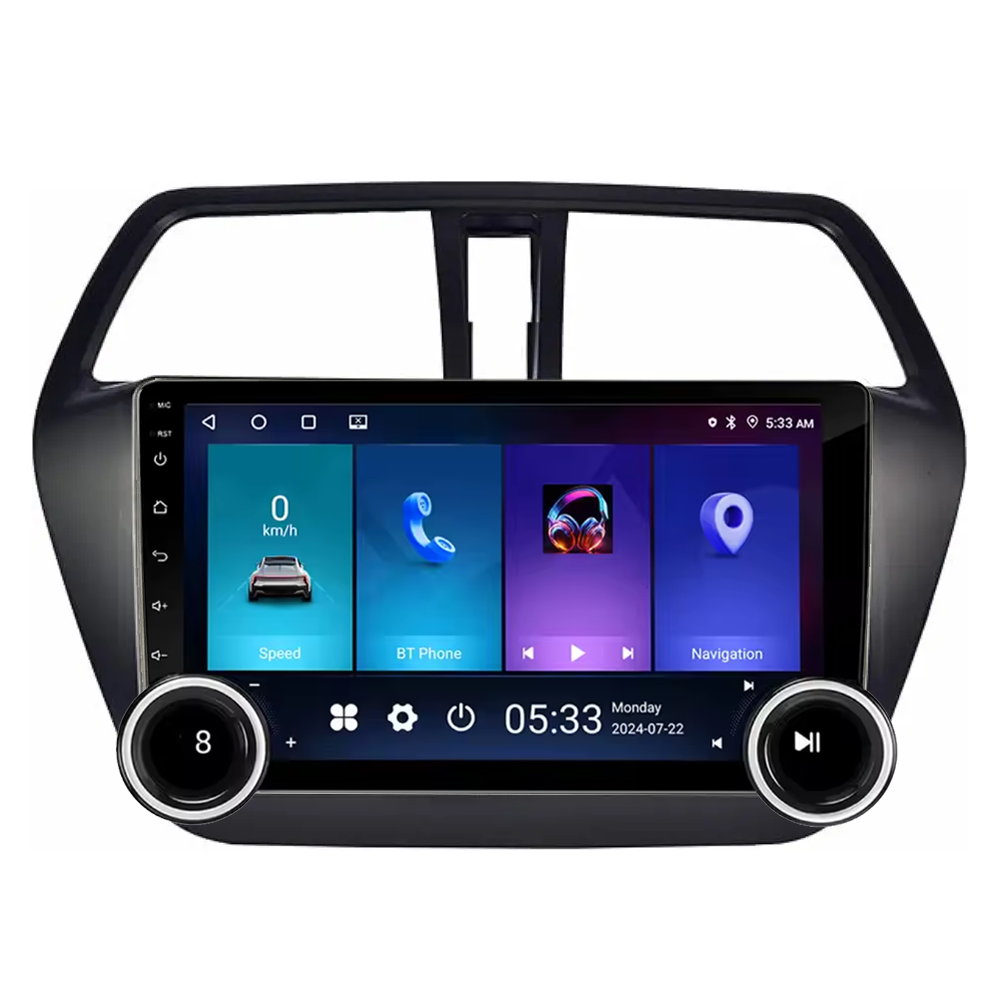 Navigatie AUTONAV Android GPS Dedicata Suzuki SX4 S-Cross 2012-2016, Model Elite, Memorie 128GB Stocare, 6GB DDR3 RAM, Display 10″ Full-Touch, WiFi, 2 x USB, Bluetooth, 4G, Octa-Core 8 * 2.0GHz, 4 * 50W Audio