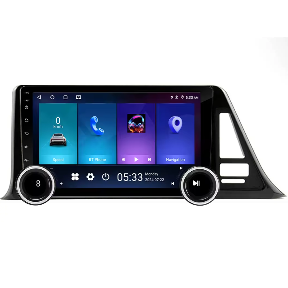 Navigatie AUTONAV Android GPS Dedicata Toyota C-HR Dupa 2016, Model Elite, Memorie 256GB Stocare, 12GB DDR3 RAM, Display 10″ Full-Touch, WiFi, 2 x USB, Bluetooth, 4G, Octa-Core 8 * 2.0GHz, 4 * 50W Audio