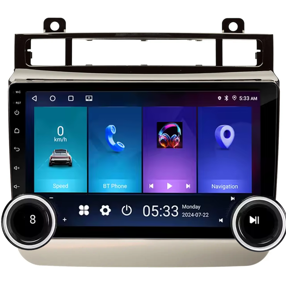 Navigatie AUTONAV Android GPS Dedicata Volkswagen Touareg 2010-2018, Model Elite, Memorie 256GB Stocare, 12GB DDR3 RAM, Display 10″ Full-Touch, WiFi, 2 x USB, Bluetooth, 4G, Octa-Core 8 * 2.0GHz, 4 * 50W Audio