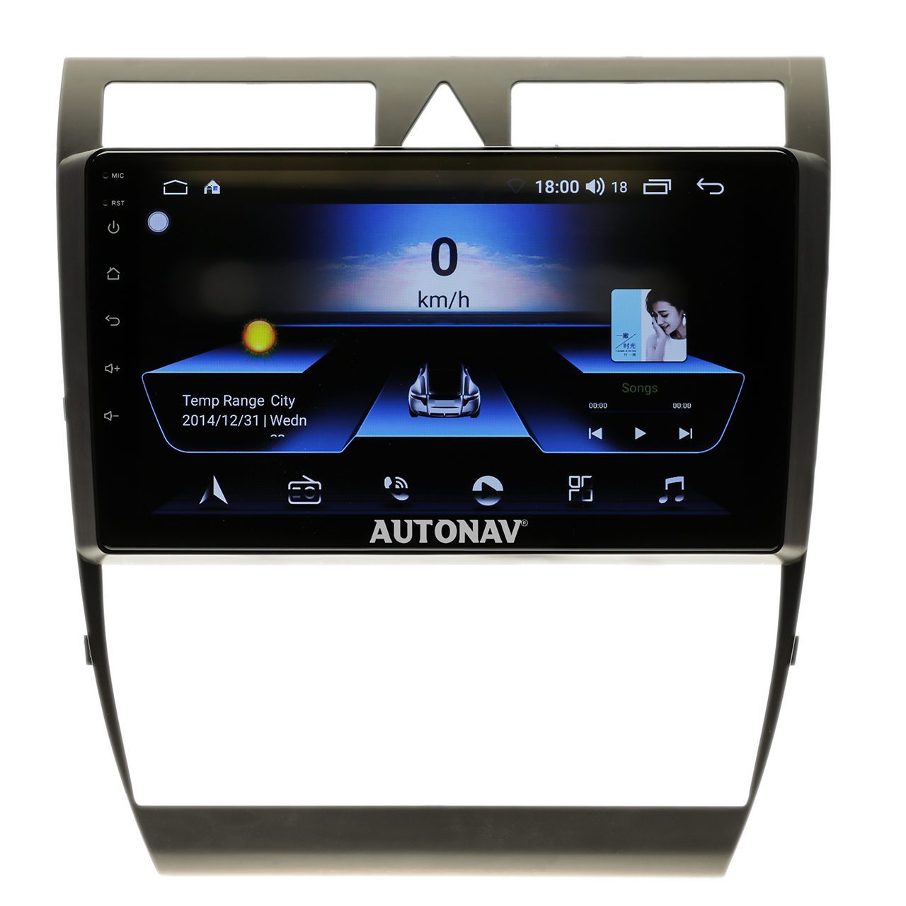 Navigatie AUTONAV Android GPS Dedicata Audi A6 1997-2004, Model Classic, Memorie 128GB Stocare, 6GB DDR3 RAM, Display 9″ Full-Touch, WiFi, 2 x USB, Bluetooth, 4G, Octa-Core 8 * 2.0GHz, 4 * 50W Audio