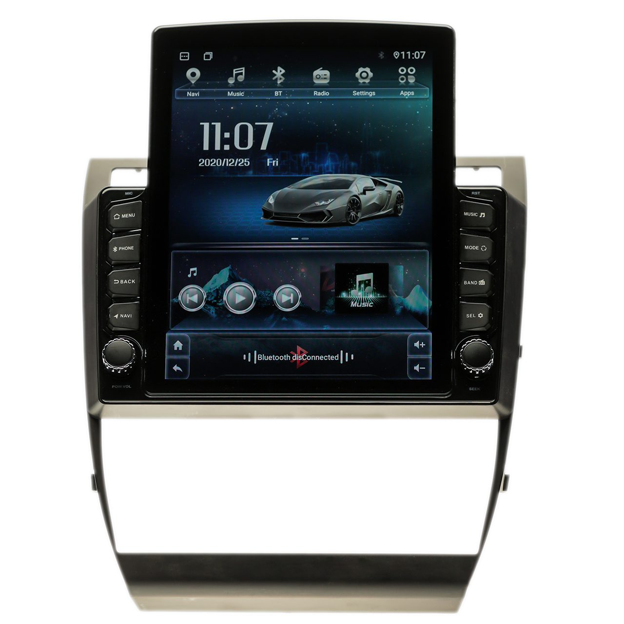 Navigatie AUTONAV Android GPS Dedicata Audi A6 1997-2004, Model XPERT Memorie 64GB Stocare, 2GB DDR3 RAM, Display Vertical Stil Tesla 10″ Full-Touch, WiFi, 2 x USB, Bluetooth, Quad-Core 4 * 1.3GHz, 4 * 50W Audio