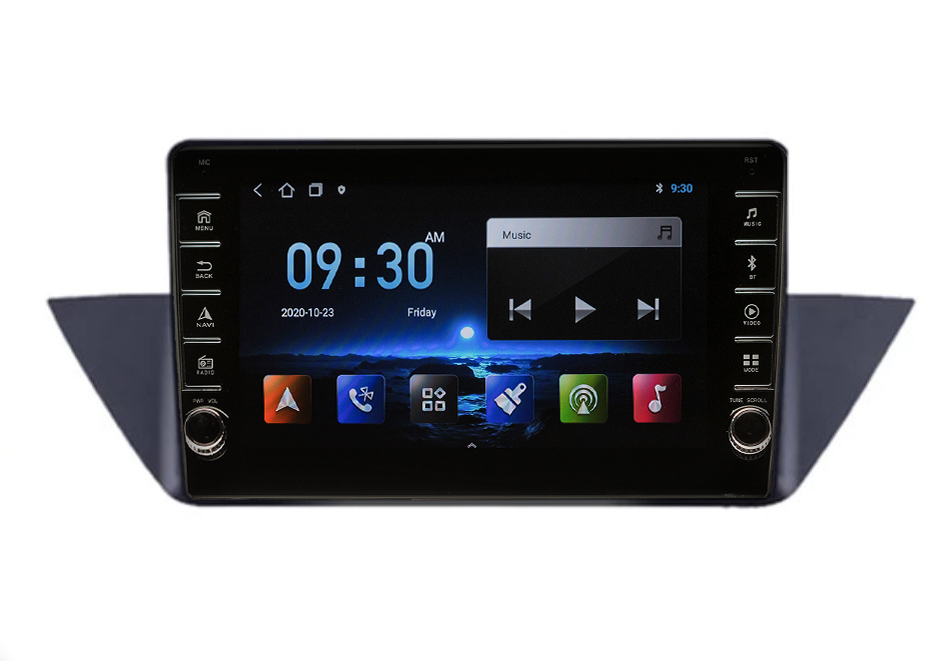 Navigatie AUTONAV Android GPS Dedicata BMW X1 E84, Model PRO Memorie 64GB Stocare, 4GB DDR3 RAM, Display 9″ Full-Touch, WiFi, 2 x USB, Bluetooth, 4G, Octa-Core 8 * 2.0GHz, 4 * 50W Audio