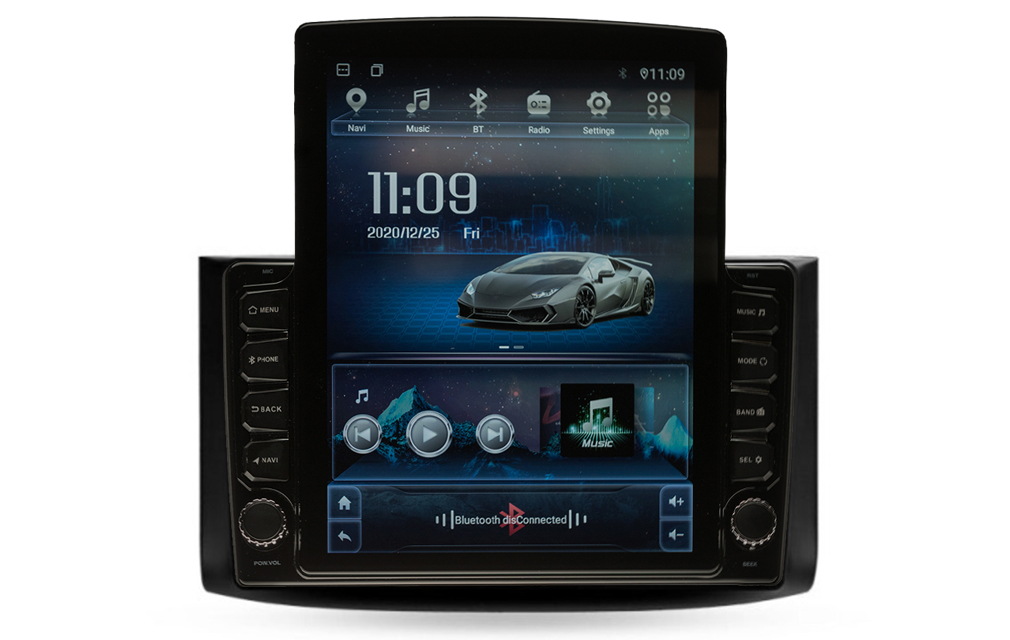 Navigatie AUTONAV Android GPS Dedicata Chevrolet Aveo 2006-2012, Model XPERT Memorie 256GB Stocare, 12GB DDR3 RAM, Display Vertical Stil Tesla 10″ Full-Touch, WiFi, 2 x USB, Bluetooth, 4G, Octa-Core 8 * 2.0GHz, 4 * 50W Audio