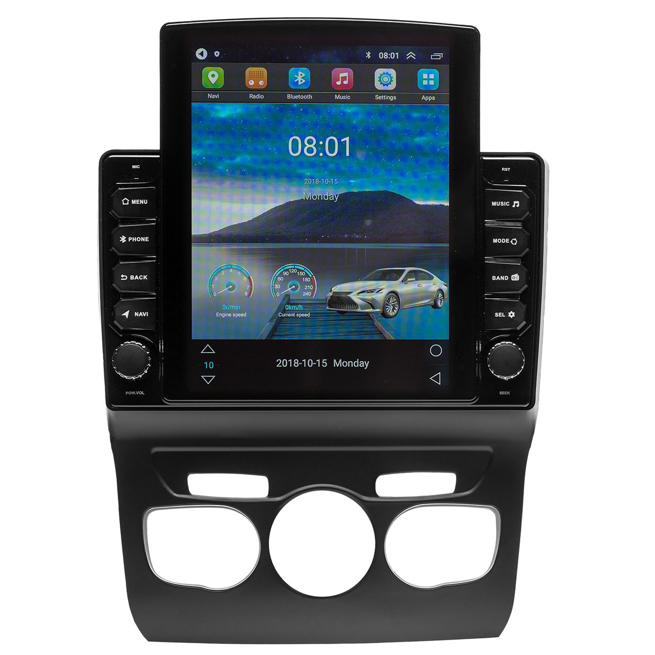 Navigatie AUTONAV Android GPS Dedicata Citroen C4 2010-2018, Model XPERT Memorie 256GB Stocare, 12GB DDR3 RAM, Display Vertical Stil Tesla 10″ Full-Touch, WiFi, 2 x USB, Bluetooth, 4G, Octa-Core 8 * 2.0GHz, 4 * 50W Audio