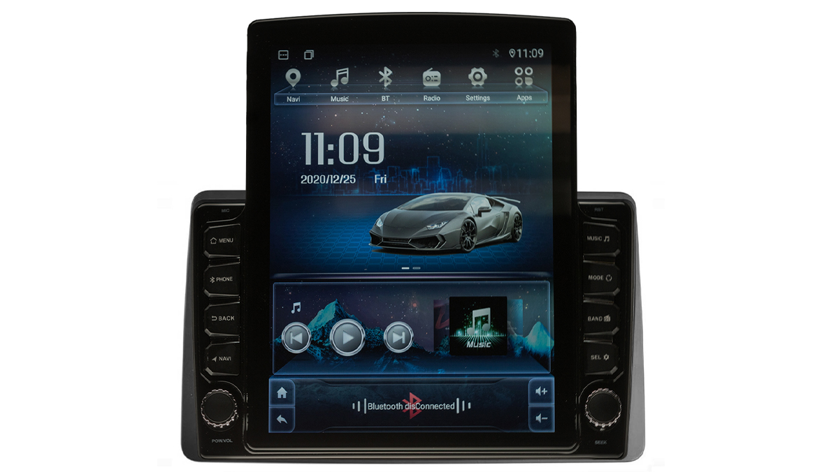 Navigatie AUTONAV Android GPS Dedicata Dacia Duster Dupa 2020, Model XPERT Memorie 256GB Stocare, 12GB DDR3 RAM, Display Vertical Stil Tesla 10″ Full-Touch, WiFi, 2 x USB, Bluetooth, 4G, Octa-Core 8 * 2.0GHz, 4 * 50W Audio