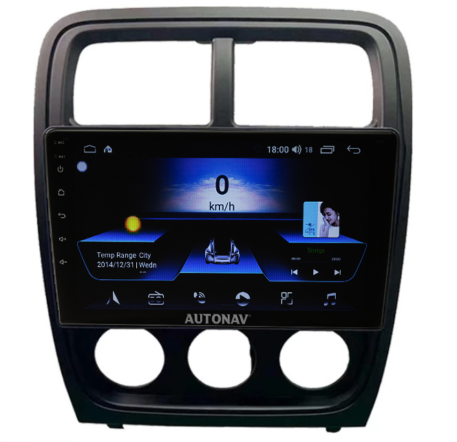 Navigatie AUTONAV Android GPS Dedicata Dodge Caliber 2009-2013, Model Classic, Memorie 256GB Stocare, 12GB DDR3 RAM, Display 9″ Full-Touch, WiFi, 2 x USB, Bluetooth, 4G, Octa-Core 8 * 2.0GHz, 4 * 50W Audio