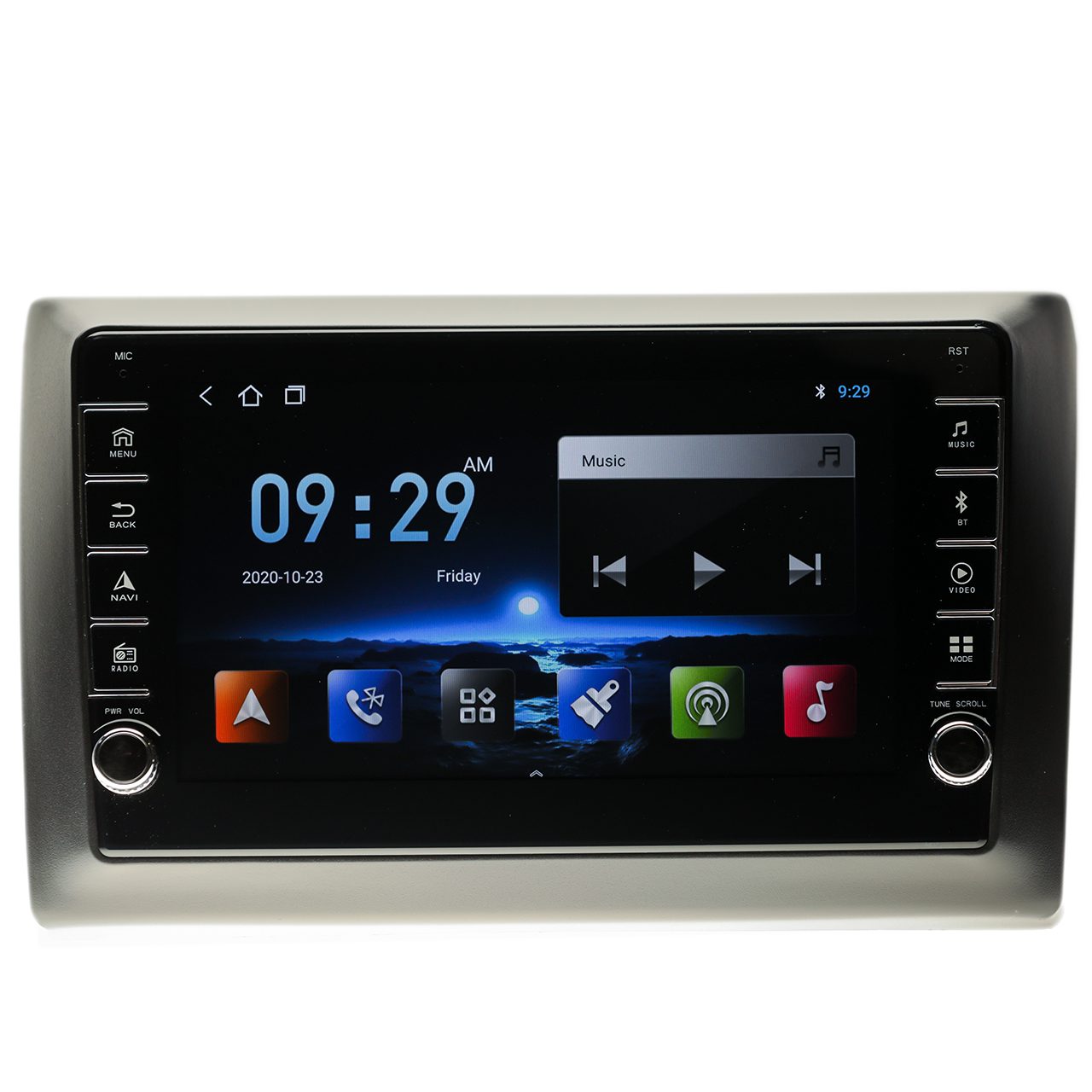 Navigatie AUTONAV Android GPS Dedicata Fiat Stilo 2001-2007, Model PRO Memorie 256GB Stocare, 12GB DDR3 RAM, Butoane Laterale Si Regulator Volum, Display 8″ Full-Touch, WiFi, 2 x USB, Bluetooth, 4G, Octa-Core 8 * 2.0GHz, 4 * 50W Audio