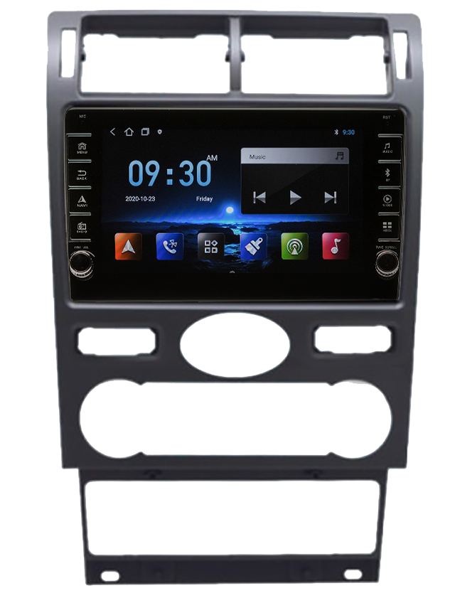 Navigatie AUTONAV Android GPS Dedicata Ford Mondeo 2000-2007 AC Manual, Model PRO Memorie 256GB Stocare, 12GB DDR3 RAM, Display 8″ Full-Touch, WiFi, 2 x USB, Bluetooth, 4G, Octa-Core 8 * 2.0GHz, 4 * 50W Audio