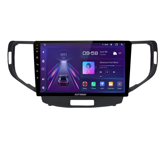 Navigatie AUTONAV Android GPS Dedicata Honda Accord 2008-2012, Model Classic, Memorie 64GB Stocare, 4GB DDR3 RAM, Display 9″ Full-Touch, WiFi, 2 x USB, Bluetooth, 4G, Octa-Core 8 * 2.0GHz, 4 * 50W Audio