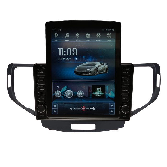 Navigatie AUTONAV Android GPS Dedicata Honda Accord 2008-2012, Model XPERT Memorie 64GB Stocare, 4GB DDR3 RAM, Display Vertical Stil Tesla 10″ Full-Touch, WiFi, 2 x USB, Bluetooth, 4G, Octa-Core 8 * 2.0GHz, 4 * 50W Audio