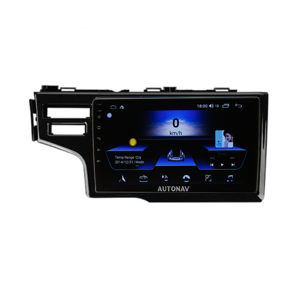 Navigatie AUTONAV Android GPS Dedicata Honda Jazz 2013-2017, Model Classic, Memorie 256GB Stocare, 12GB DDR3 RAM, Display 9″ Full-Touch, WiFi, 2 x USB, Bluetooth, 4G, Octa-Core 8 * 2.0GHz, 4 * 50W Audio