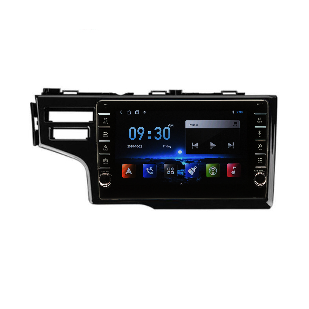 Navigatie AUTONAV Android GPS Dedicata Honda Jazz 2013-2017, Model PRO Memorie 64GB Stocare, 2GB DDR3 RAM, Display 8″ Full-Touch, WiFi, 2 x USB, Bluetooth, Quad-Core 4 * 1.3GHz, 4 * 50W Audio