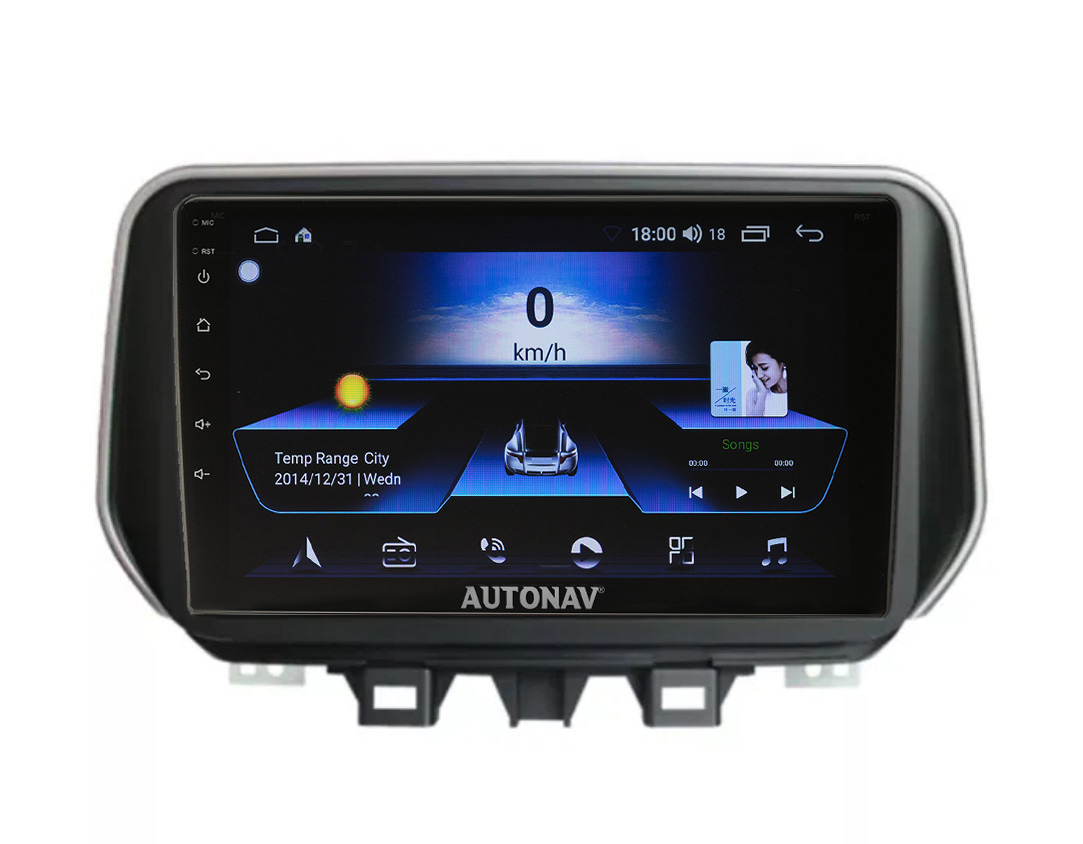 Navigatie AUTONAV Android GPS Dedicata Hyundai Tucson Dupa 2019, Model Classic, Memorie 128GB Stocare, 6GB DDR3 RAM, Display 9″ Full-Touch, WiFi, 2 x USB, Bluetooth, 4G, Octa-Core 8 * 2.0GHz, 4 * 50W Audio