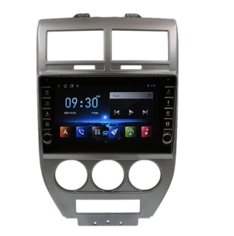 Navigatie AUTONAV Android GPS Dedicata Jeep Compass 2006-2011, Model Classic, Memorie 256GB Stocare, 12GB DDR3 RAM, Display 10″ Full-Touch, WiFi, 2 x USB, Bluetooth, 4G, Octa-Core 8 * 2.0GHz, 4 * 50W Audio