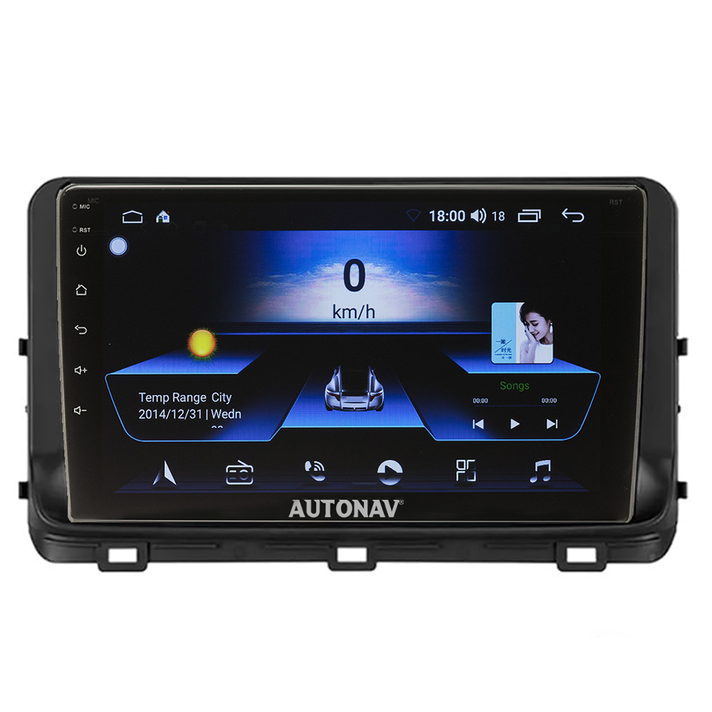 Navigatie AUTONAV Android GPS Dedicata Kia Ceed 2018-2020, Model Classic, Memorie 128GB Stocare, 6GB DDR3 RAM, Display 9″ Full-Touch, WiFi, 2 x USB, Bluetooth, 4G, Octa-Core 8 * 2.0GHz, 4 * 50W Audio