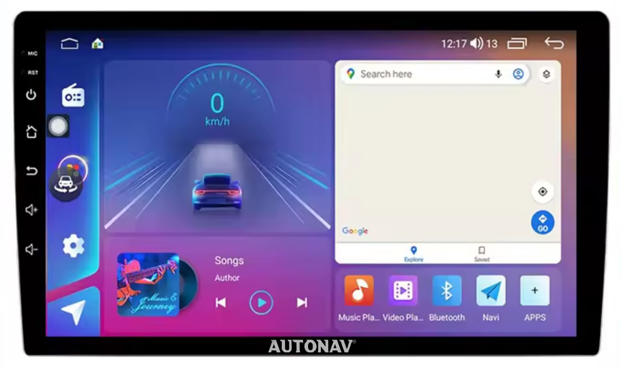 Navigatie AUTONAV Android GPS Dedicata Kia Sorento 2 XM 2012-2014, Model Classic, Memorie 128GB Stocare, 6GB DDR3 RAM, Display 9″ Full-Touch, WiFi, 2 x USB, Bluetooth, 4G, Octa-Core 8 * 2.0GHz, 4 * 50W Audio