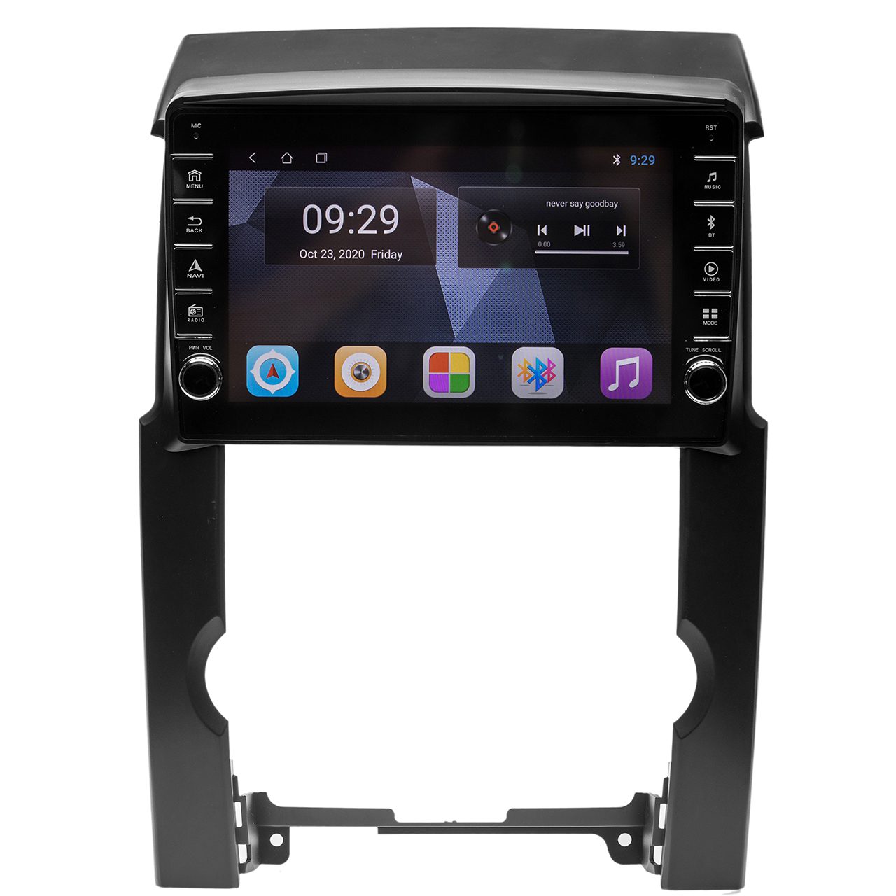 Navigatie AUTONAV Android GPS Dedicata Kia Sorento 2010-2014, Model PRO Memorie 64GB Stocare, 4GB DDR3 RAM, Butoane Laterale Si Regulator Volum, Display 9″ Full-Touch, WiFi, 2 x USB, Bluetooth, 4G, Octa-Core 8 * 2.0GHz, 4 * 50W Audio