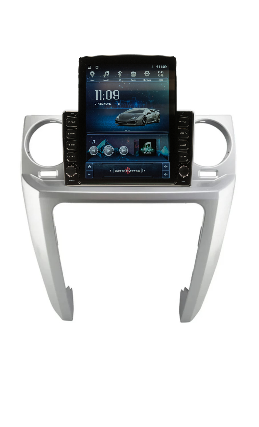 Navigatie AUTONAV ECO Android GPS Dedicata Landrover Discovery 3 2004-2009, Model XPERT Memorie 16GB Stocare, 1GB DDR3 RAM, Display Vertical Stil Tesla 10″ Full-Touch, WiFi, 2 x USB, Bluetooth, Quad-Core 4 * 1.3GHz, 4 * 50W Audio