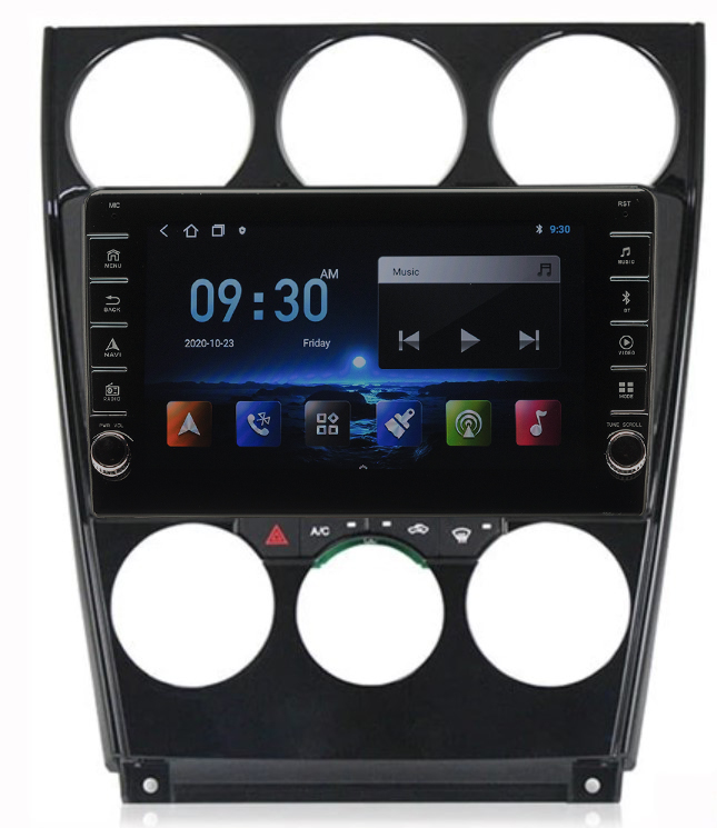 Navigatie AUTONAV Android GPS Dedicata Mazda 6 2002-2008 Tip 2, Model PRO Memorie 256GB Stocare, 12GB DDR3 RAM, Display 8″ Full-Touch, WiFi, 2 x USB, Bluetooth, 4G, Octa-Core 8 * 2.0GHz, 4 * 50W Audio